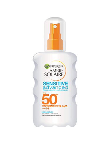 ambre solaire sensitive advanced spray fps 50+